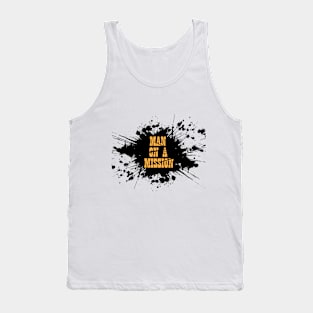 Man On A Mission Tank Top